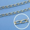 18K CADENA ROMBO HUECA 50 CM. 5 MM.