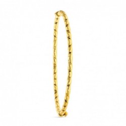 18K PULSERA RIGIDA OVAL...