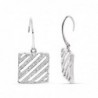 18K PENDIENTES ORO BLANCO CON CIRCONITA