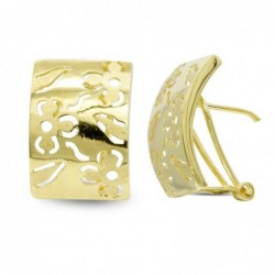 18K PENDIENTES ORO AMARILLO...