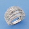 18K SORTIJA ORO BLANCO CIRCONITAS.