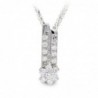 18K GARGANTILLA ORO BLANCO Y CIRCONITAS