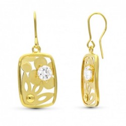 18K PENDIENTES ORO AMARILLO...