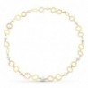 18K COLLAR ORO BICOLOR AMARILLO Y ROSA PERLAS CULTIVADAS 14MM LARGO 85 CM