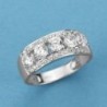18K SORTIJA ORO BLANCO CIRCONITAS